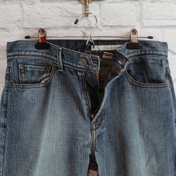 DKNY Jeans Soho Relaxed Distressed Jeans Sz 32x30 - Picture 5 of 8